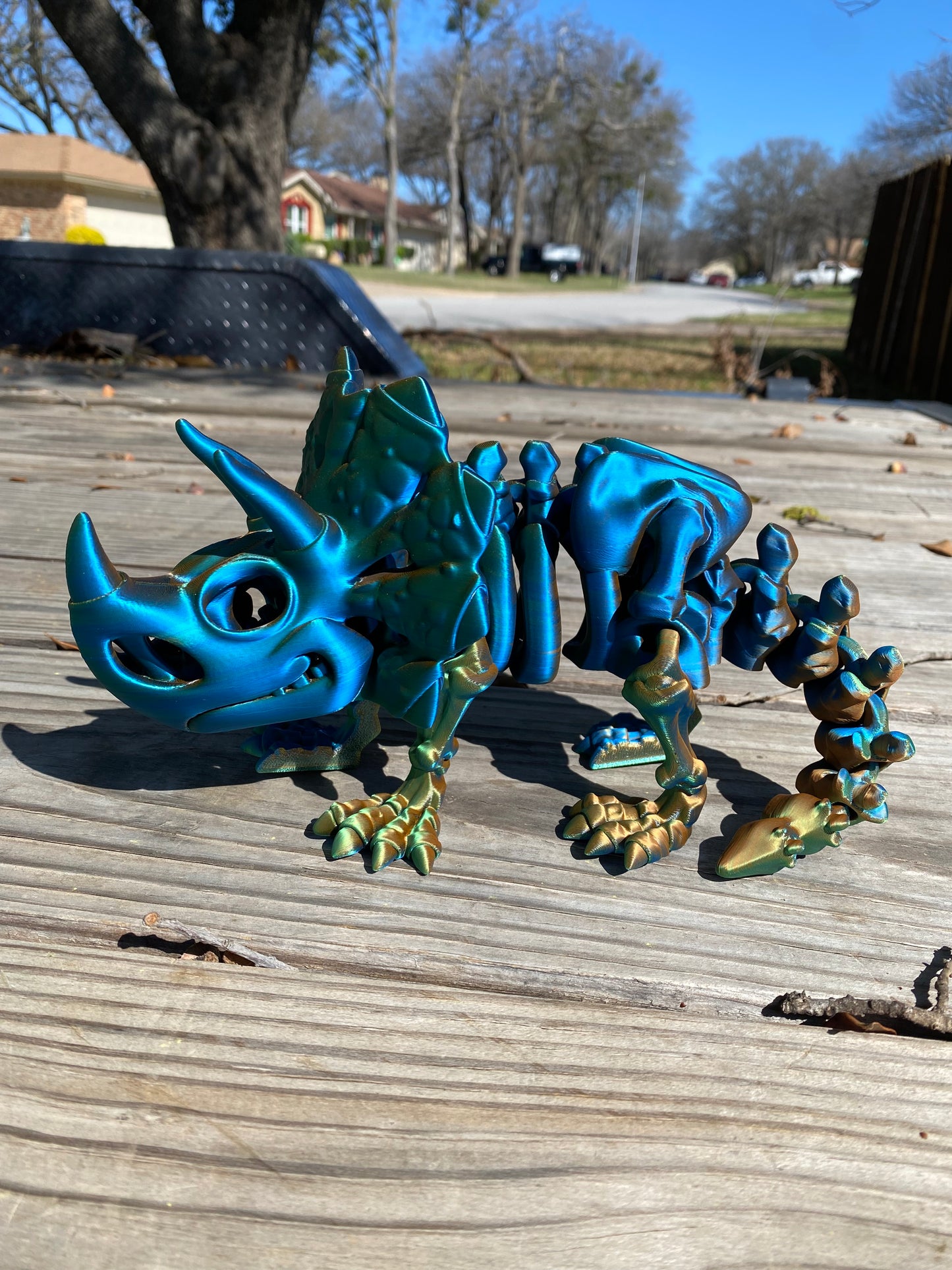 Triceratops Skeleton (Custom Color)