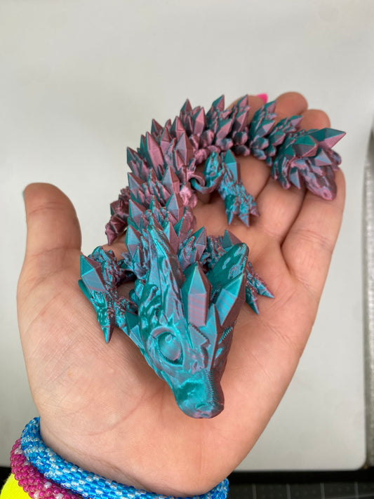 Small Crystal Dragon (Custom Colors)