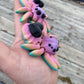 Rainbow Heart Spider Medium