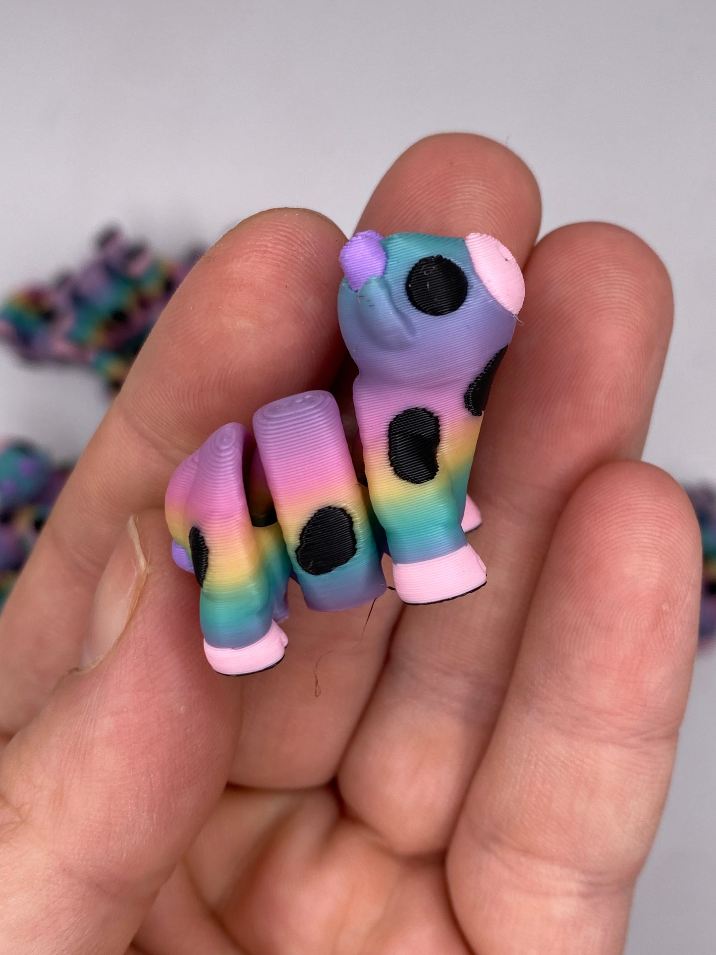 Mini Rainbow Cow